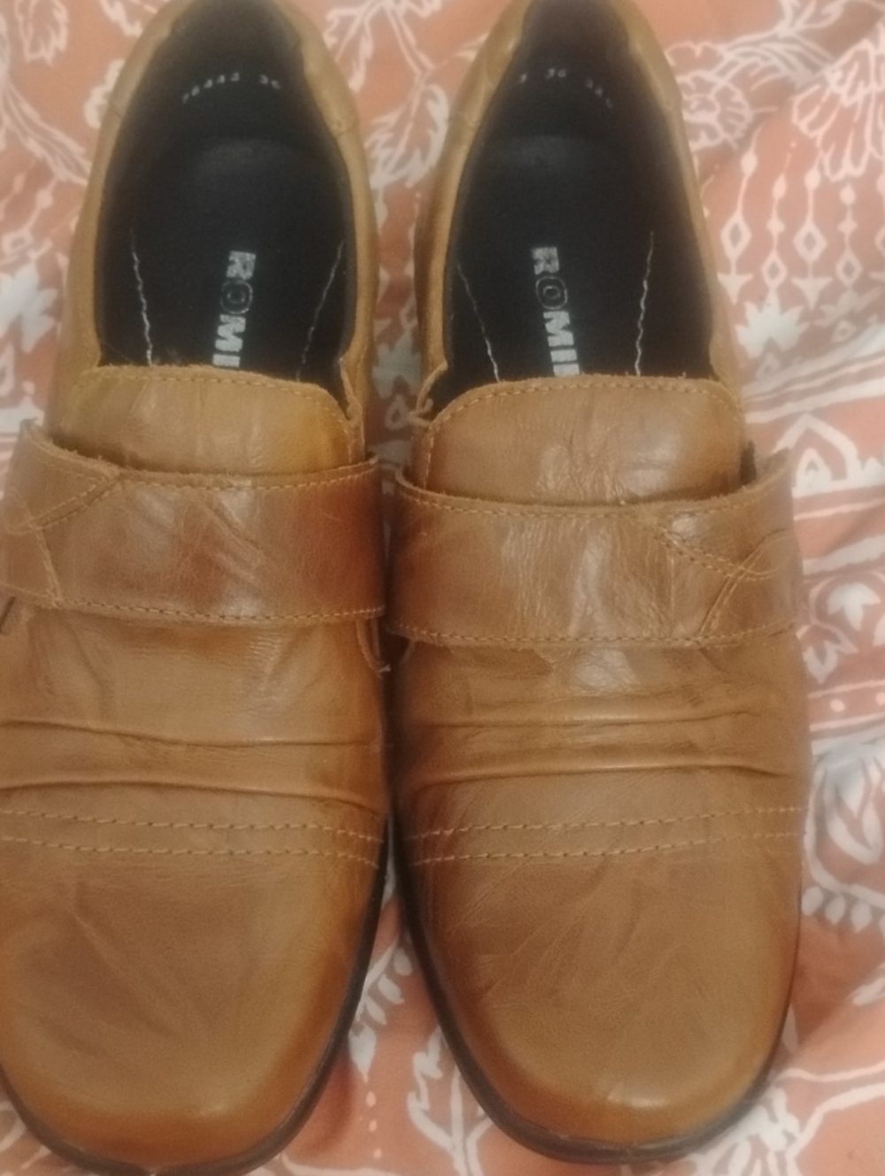 Romika Women's Brown Slip-On Loafers New Sz 36 5-5.5